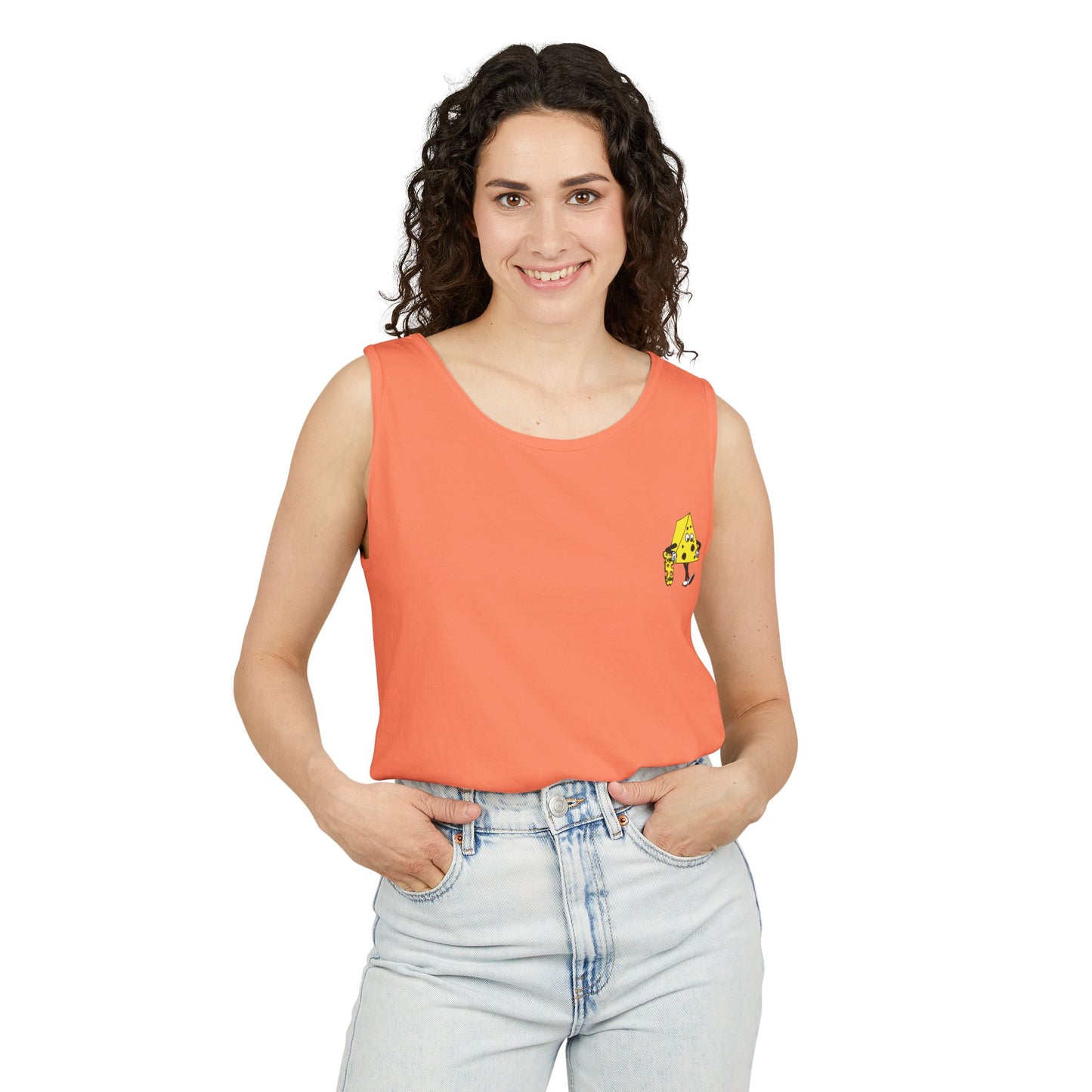 Skateboard Cheeseman Tank Top