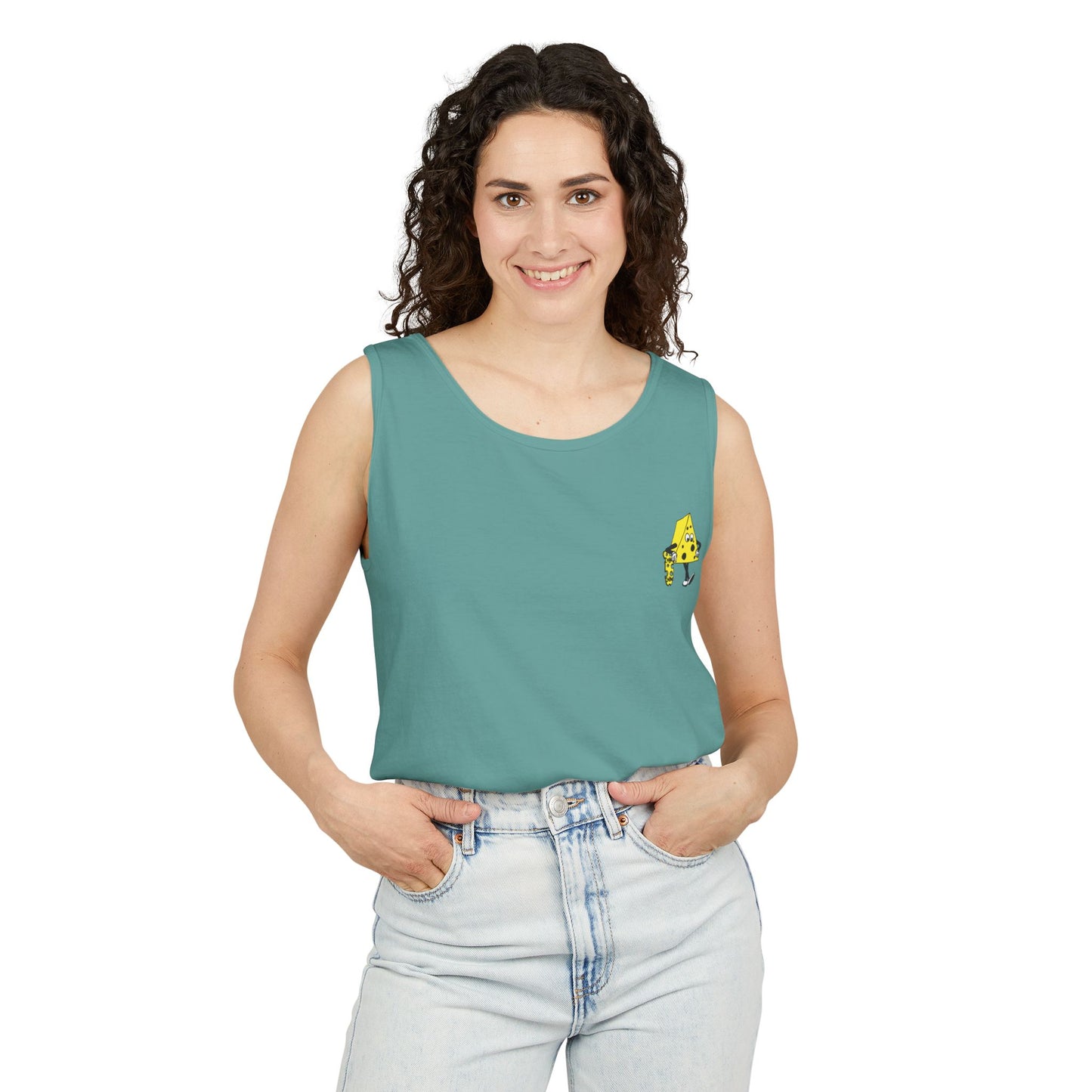Skateboard Cheeseman Tank Top