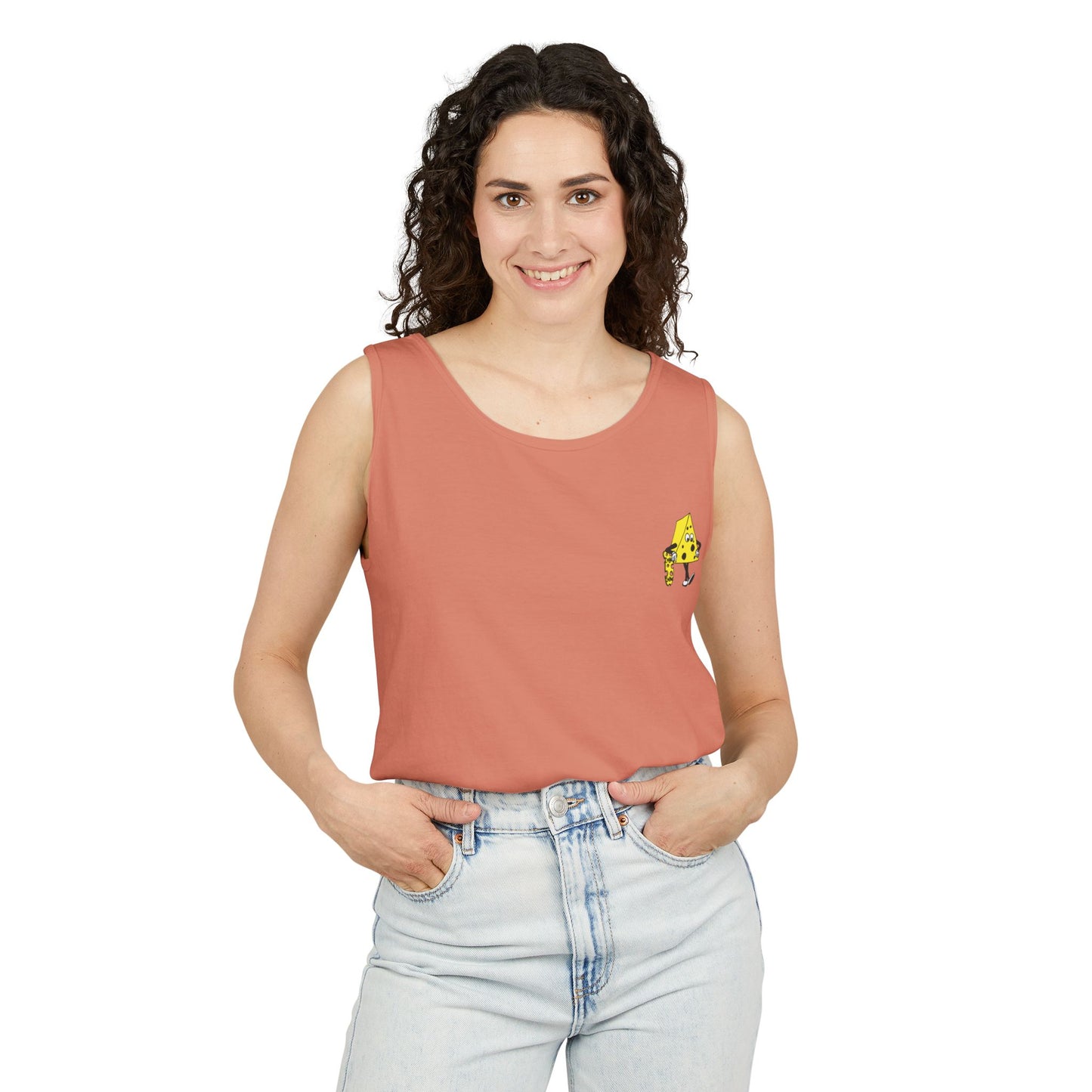 Skateboard Cheeseman Tank Top
