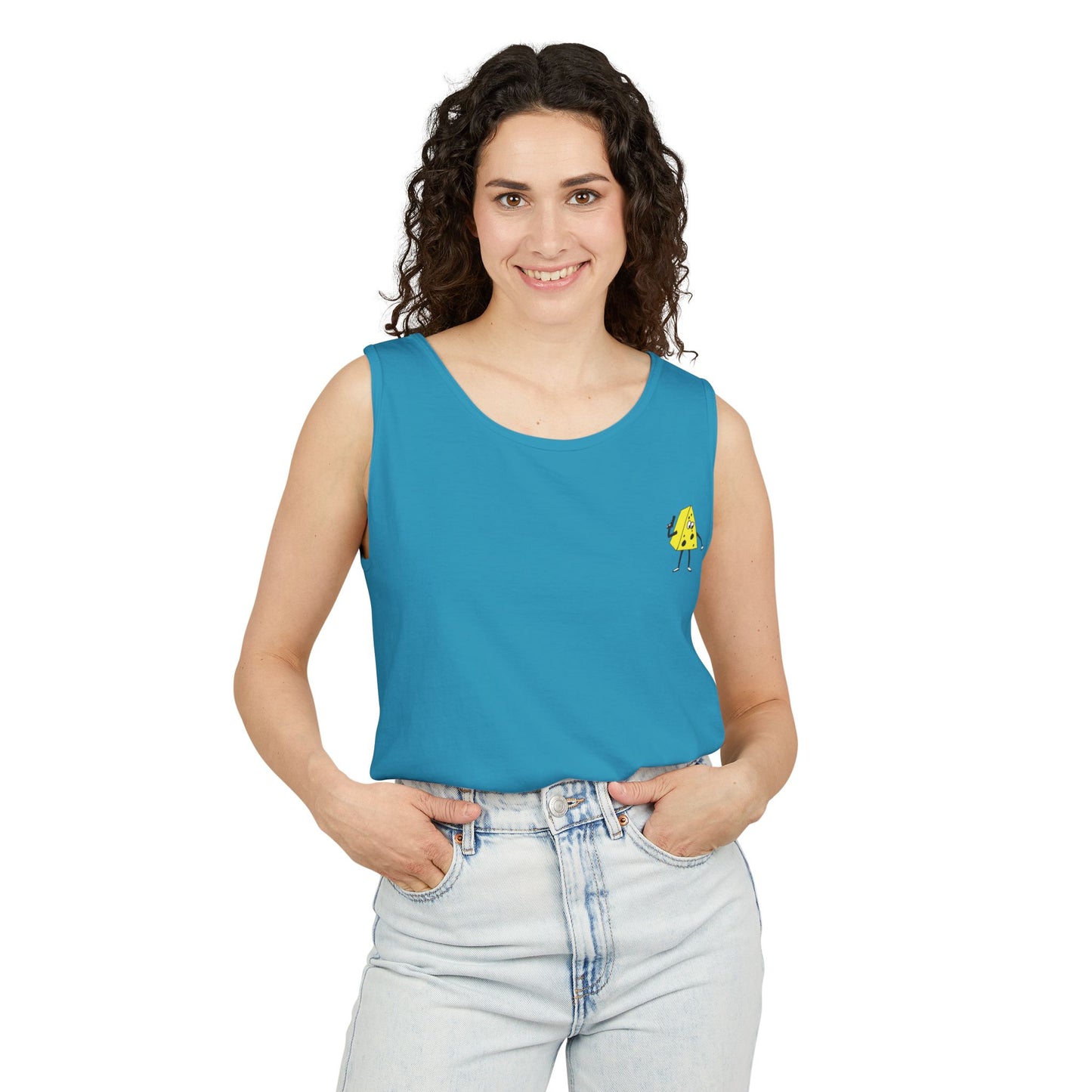 Gun Cheeseman Tank Top