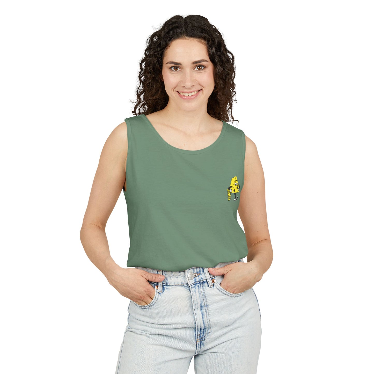 Skateboard Cheeseman Tank Top