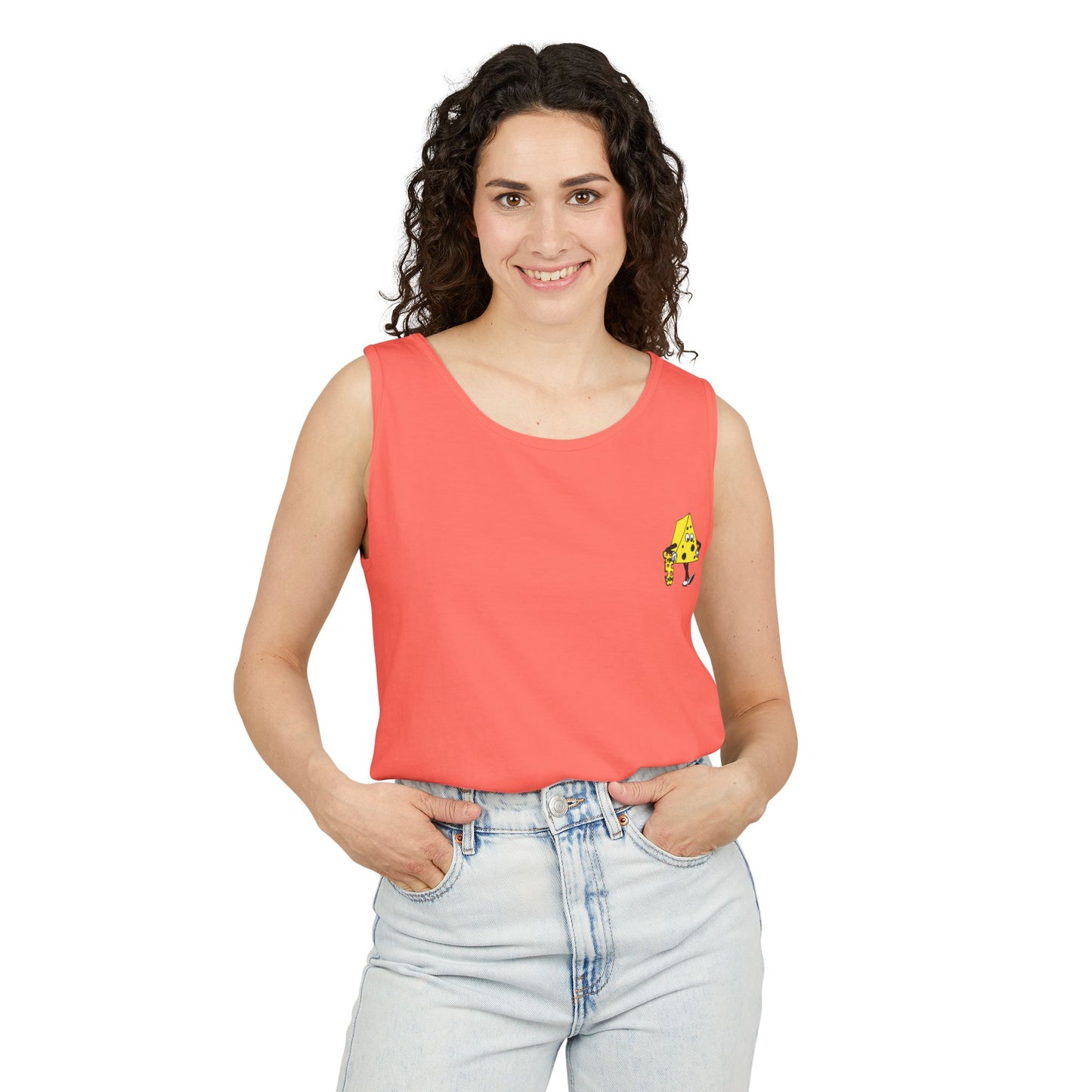 Skateboard Cheeseman Tank Top