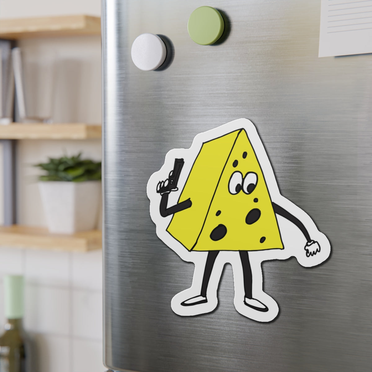 Gun Cheeseman Magnet