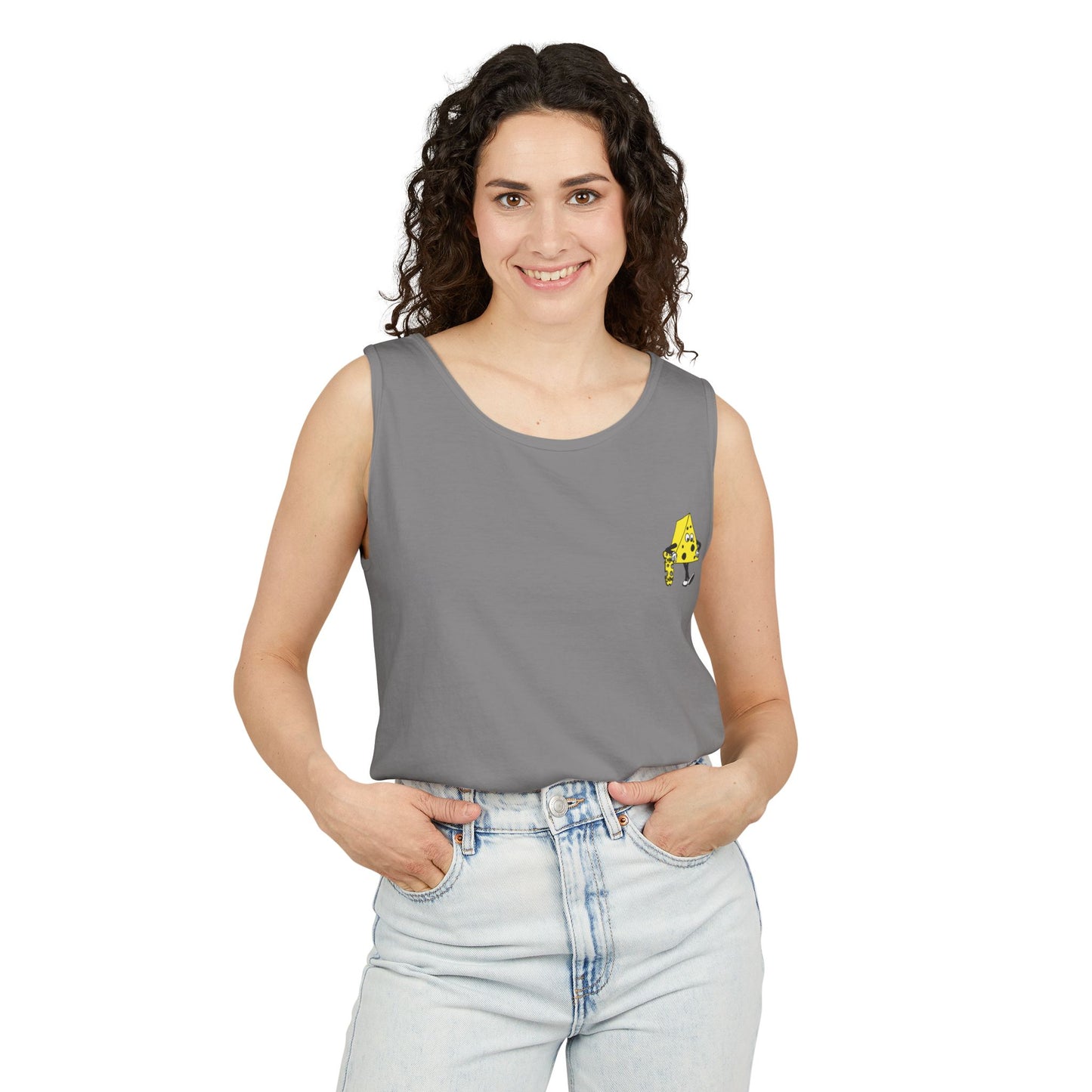 Skateboard Cheeseman Tank Top