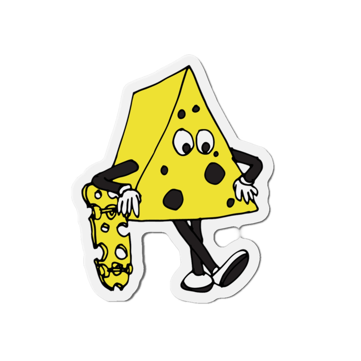 Skateboard Cheeseman magnet