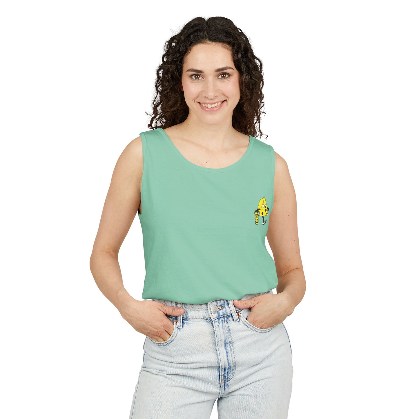 Skateboard Cheeseman Tank Top