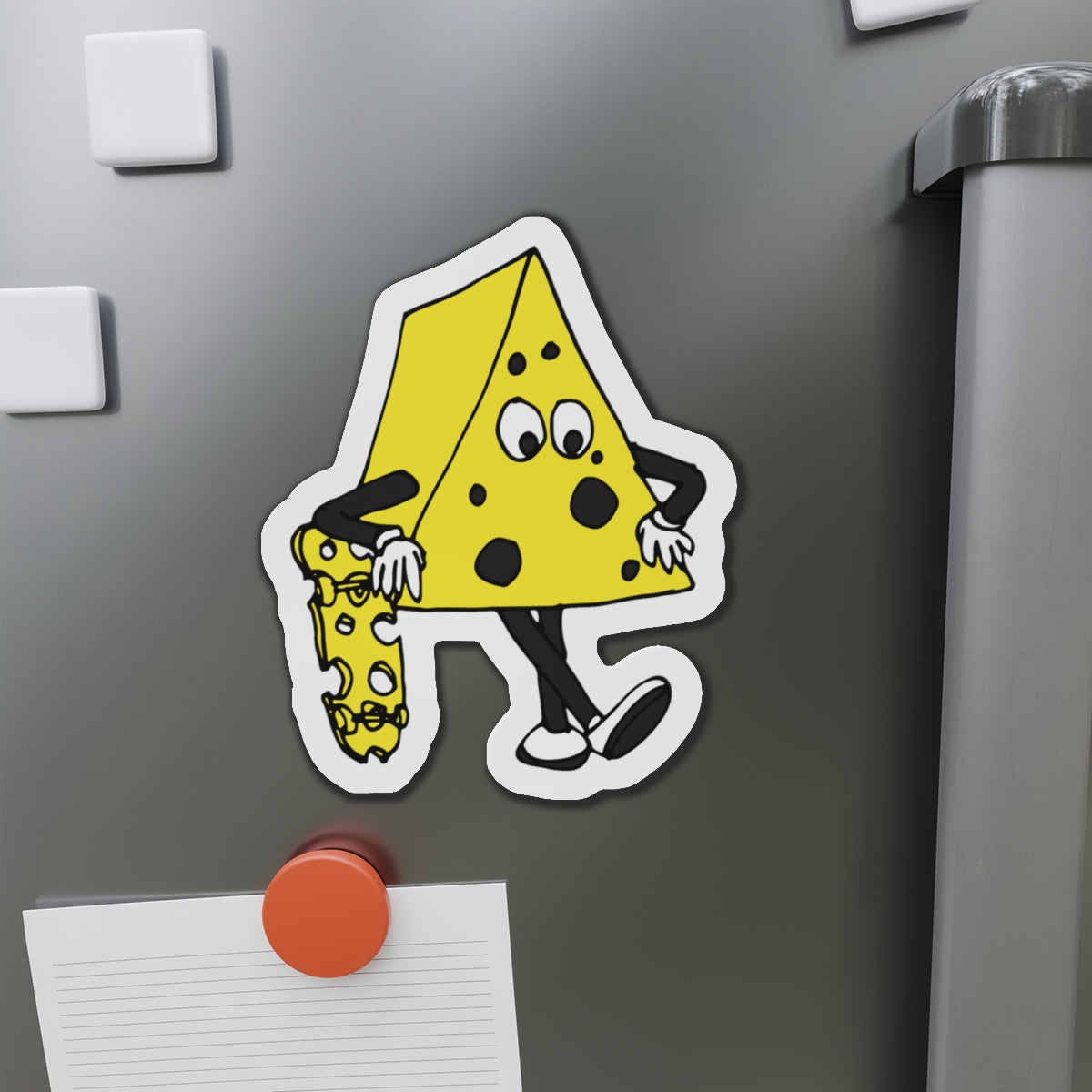 Skateboard Cheeseman magnet