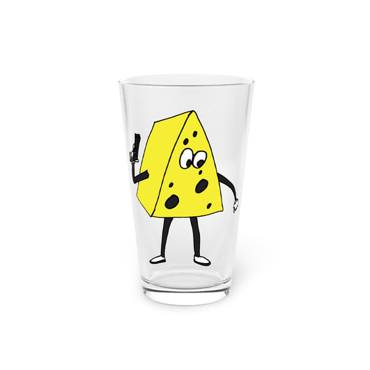 Gun Cheeseman Pint Glass, 16oz