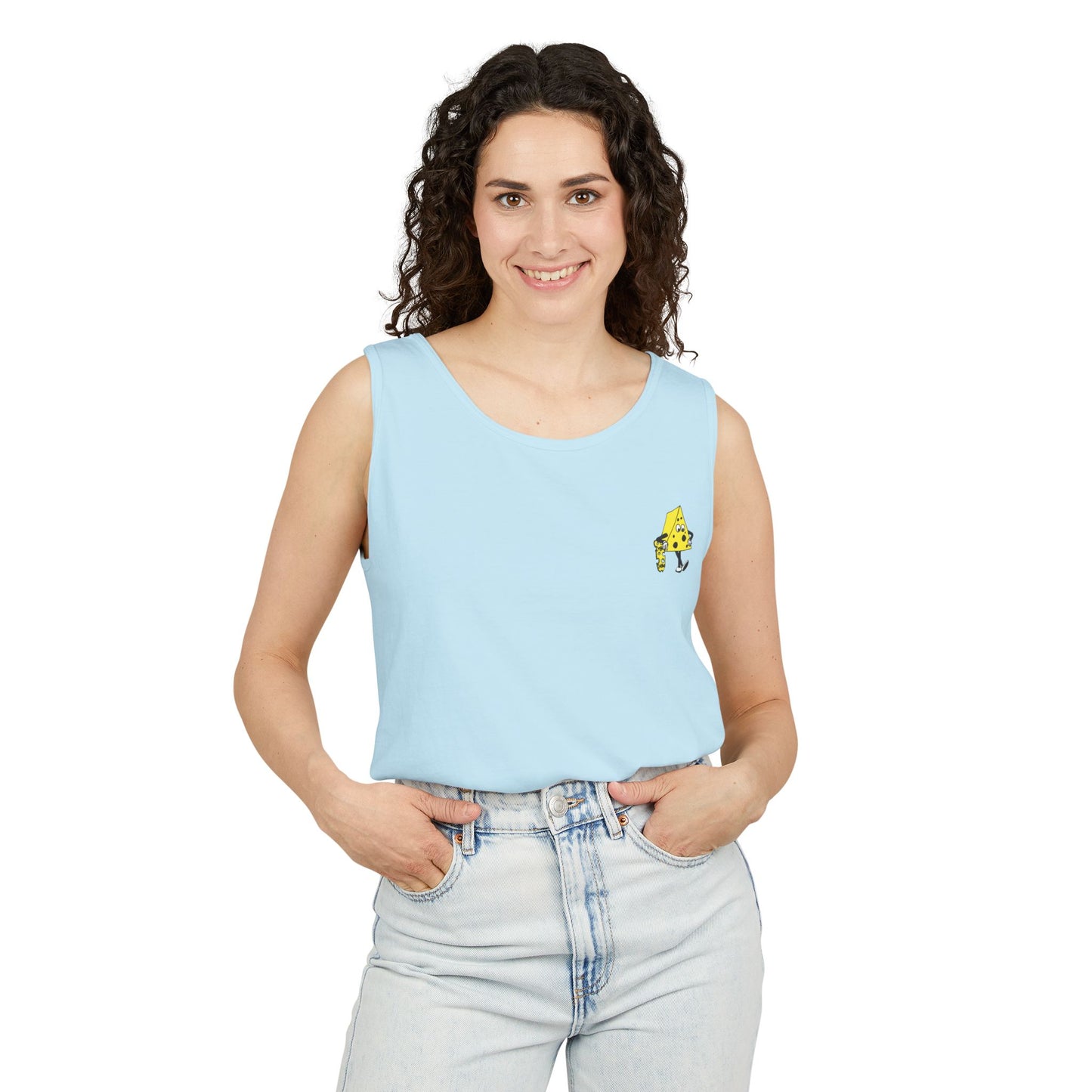 Skateboard Cheeseman Tank Top