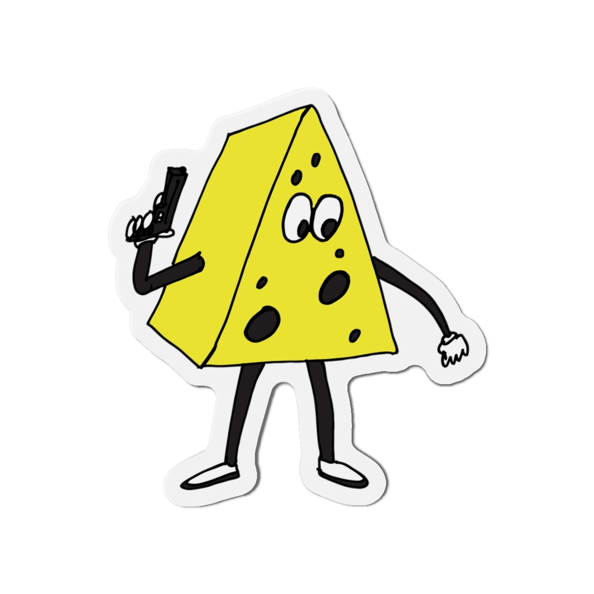 Gun Cheeseman Magnet – CheeseParade