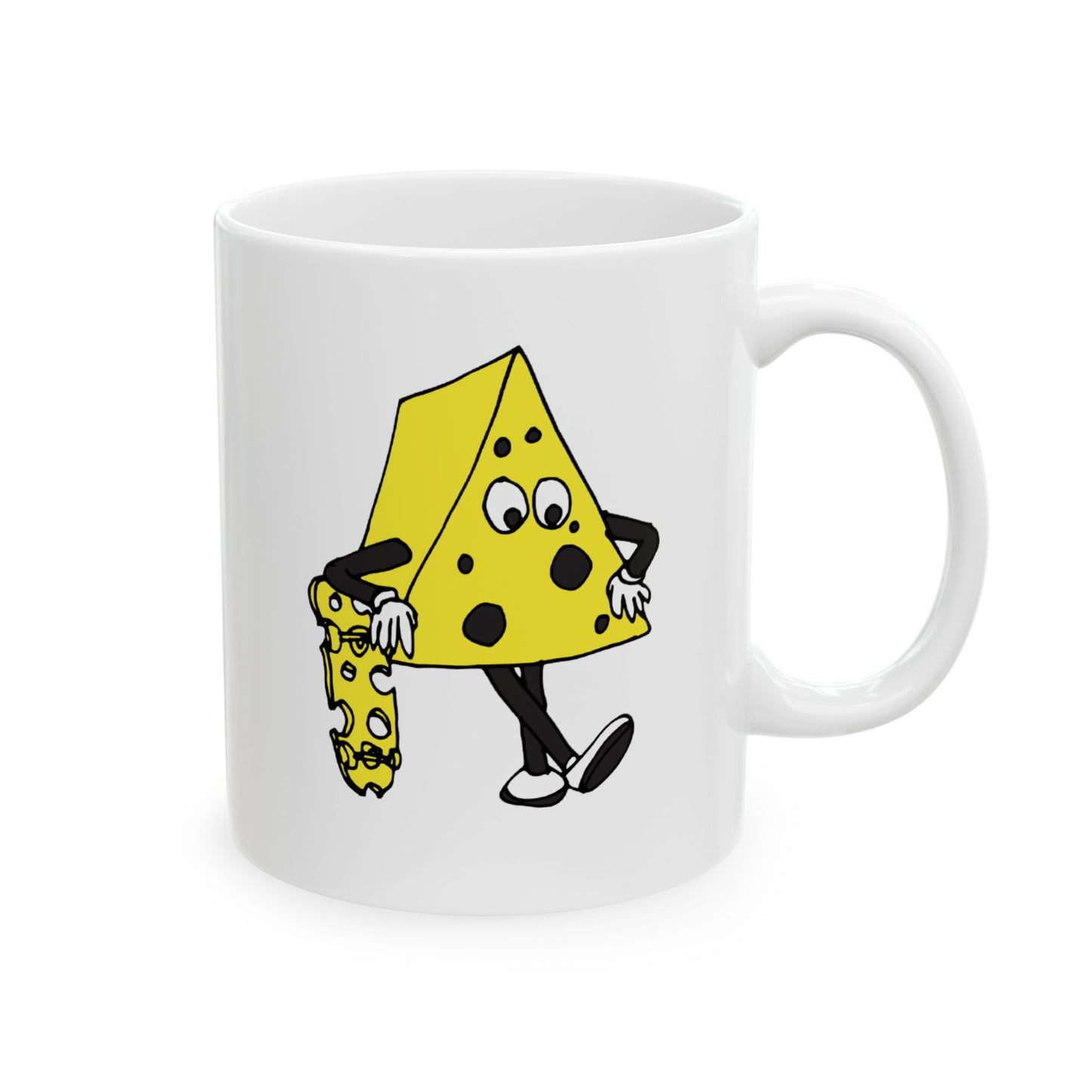 Cheeseman Ceramic Mug, (11oz)