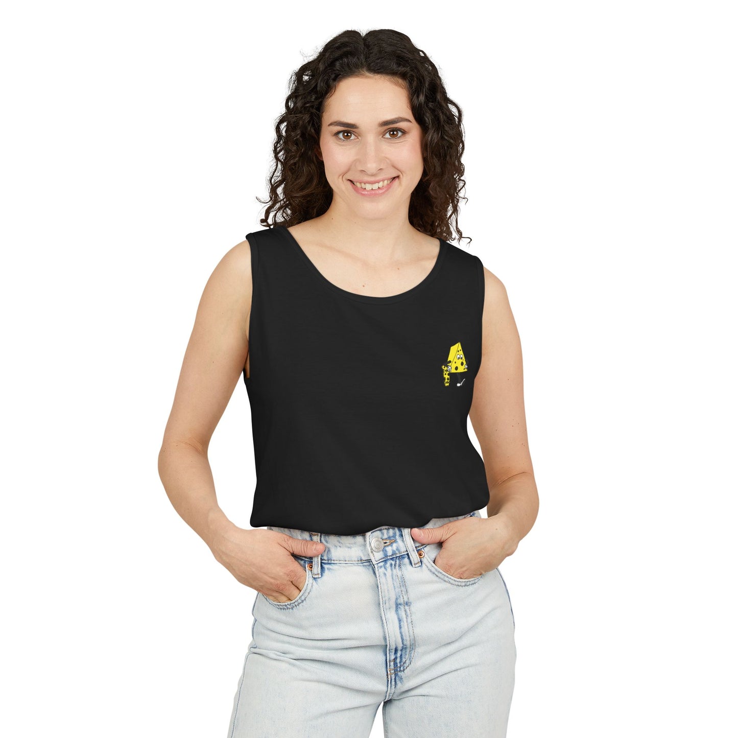 Skateboard Cheeseman Tank Top