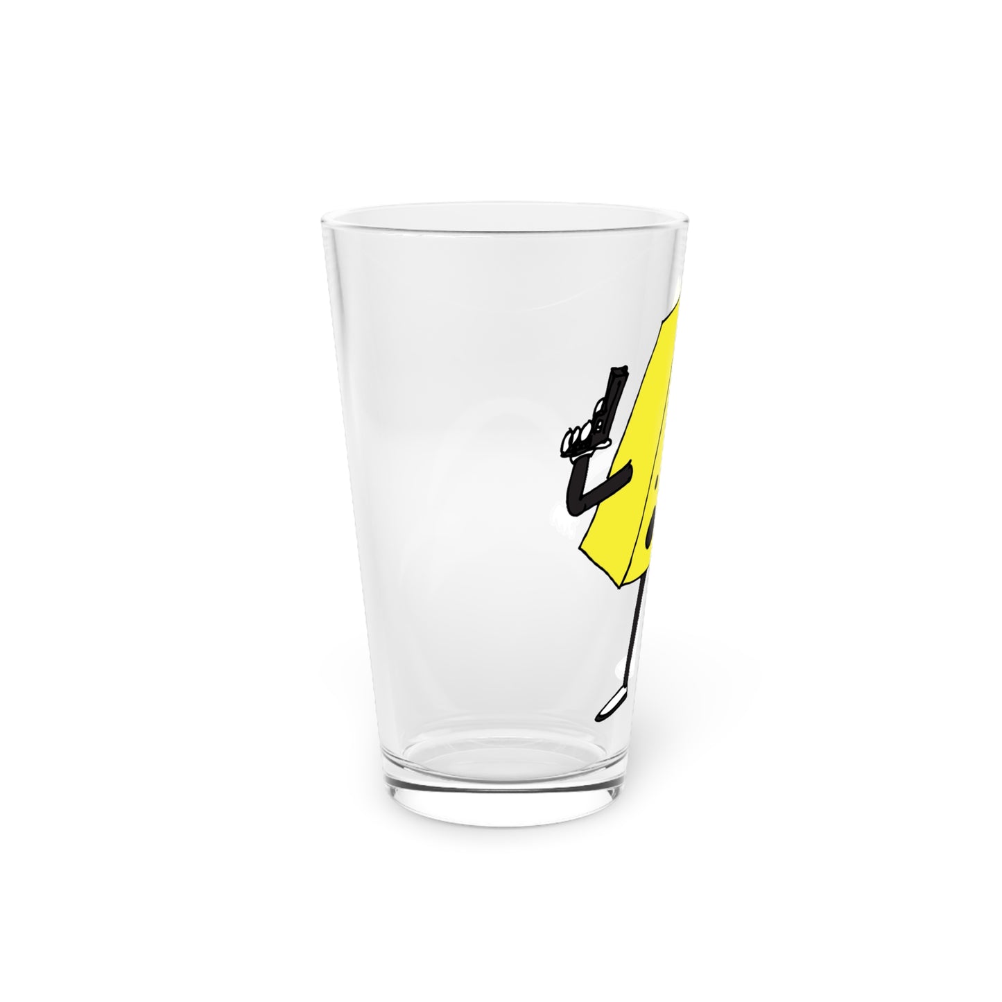 Gun Cheeseman Pint Glass, 16oz