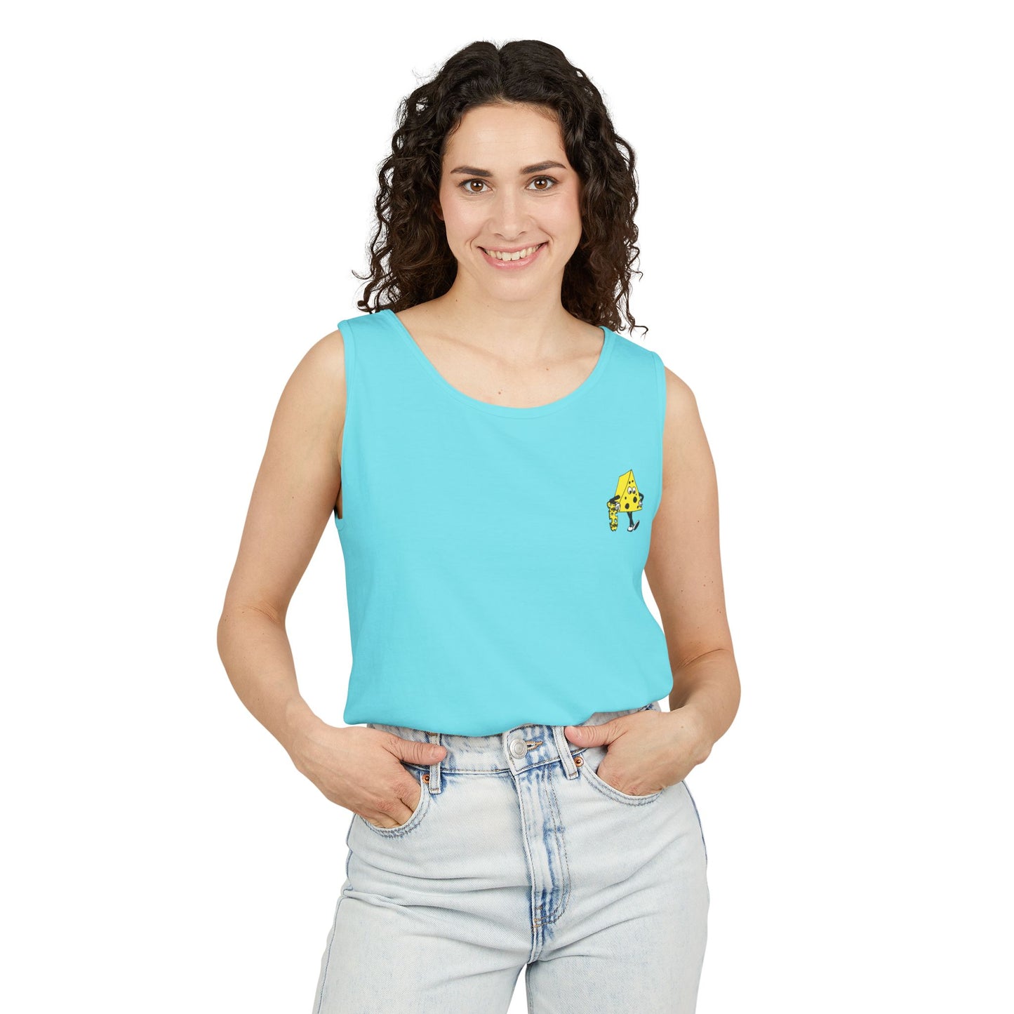 Skateboard Cheeseman Tank Top