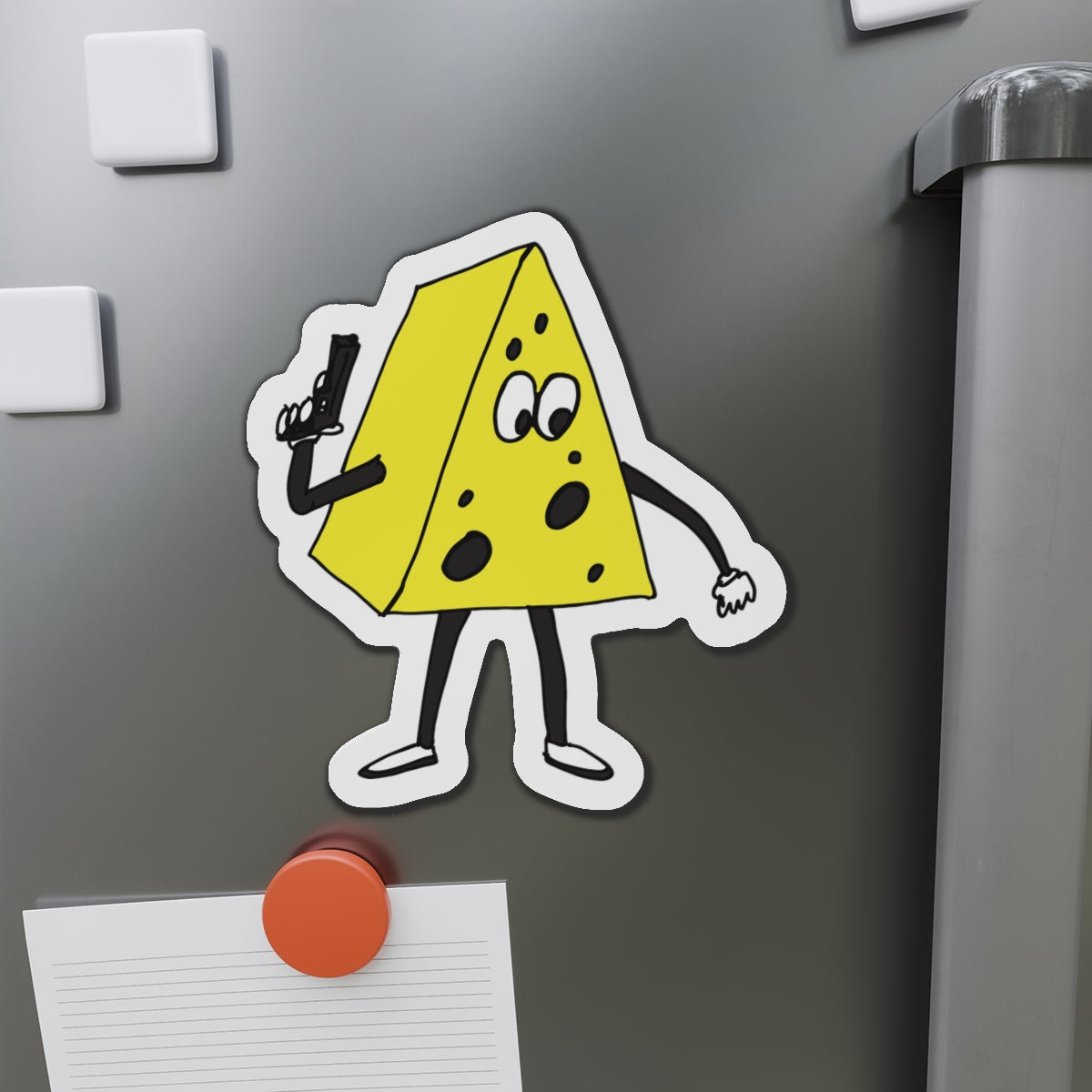 Gun Cheeseman Magnet