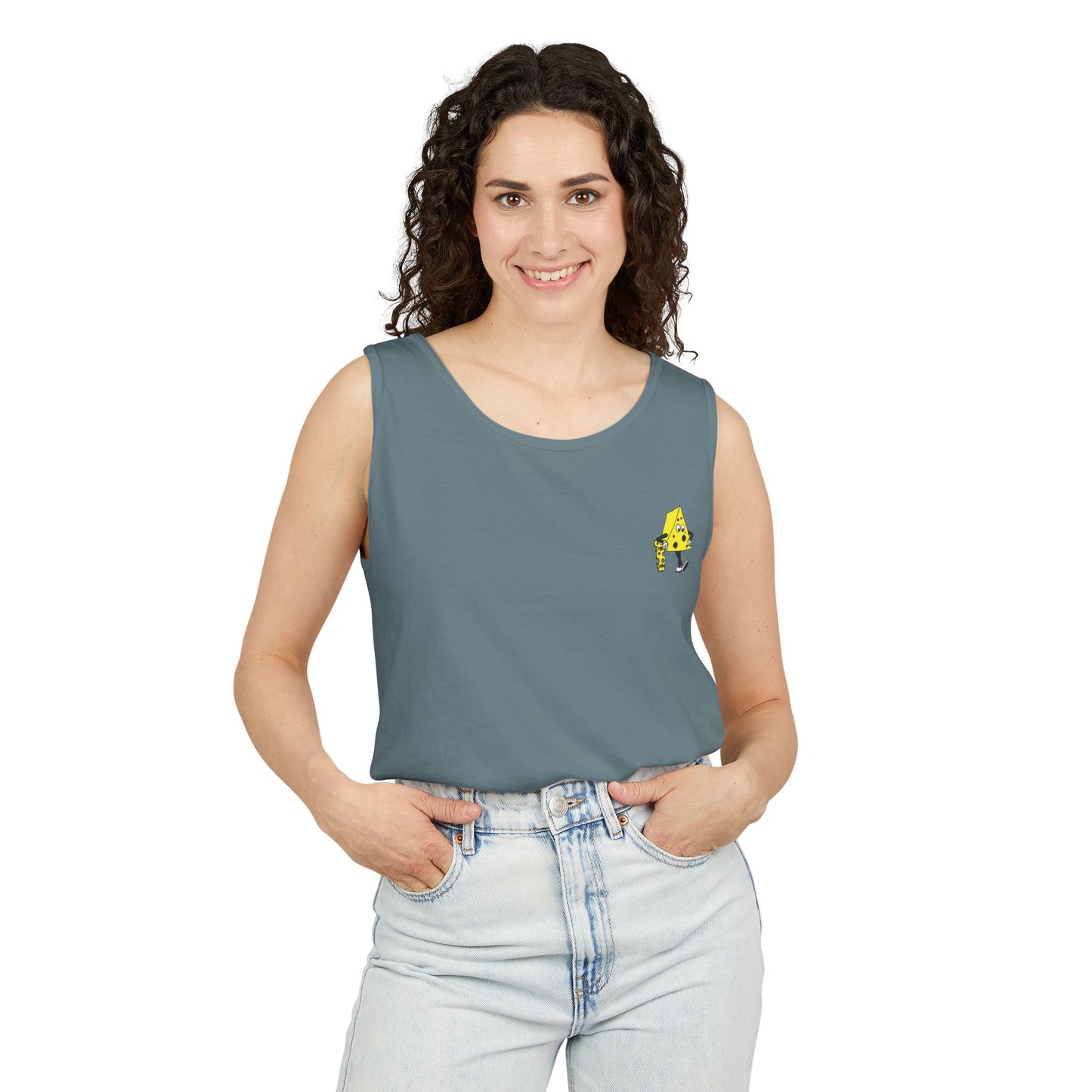 Skateboard Cheeseman Tank Top