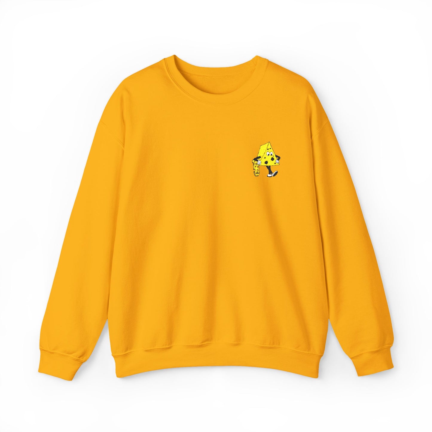 Skateboard Cheeseman Embroidered Crewneck Sweatshirt
