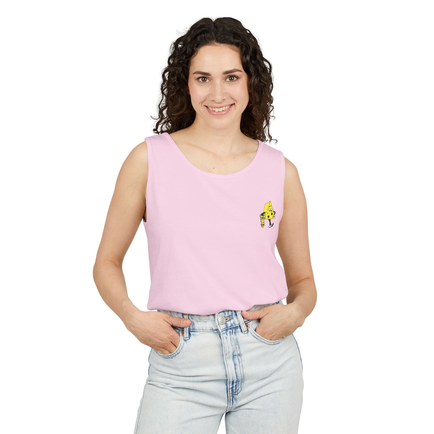 Skateboard Cheeseman Tank Top