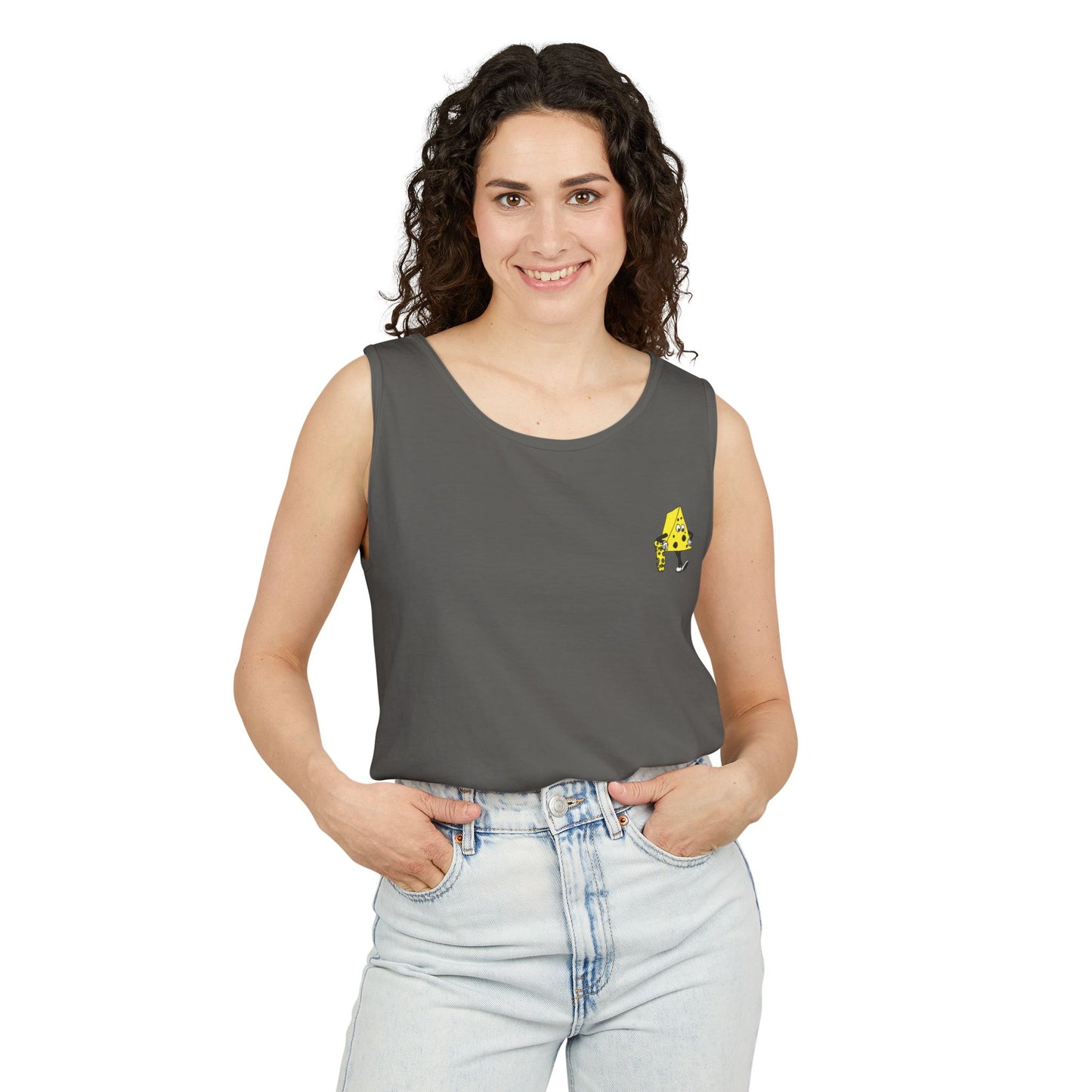 Skateboard Cheeseman Tank Top